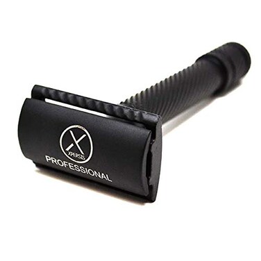 PRO Safety Razor For Men Double Edge Real Hand Crafted German Steel Black