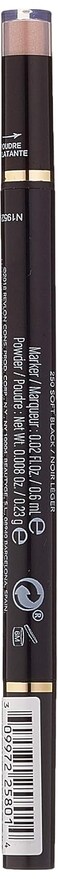 Revlon ColorStay Brow Shape and Glow, Soft Black