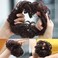 ASUITOFK Messy Bun Hair Piece Thick Updo Scrunchies Synthetic Hair Extensions Ponytail Hair Wig Hairpiece
