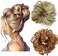 ASUITOFK Messy Bun Hair Piece Thick Updo Scrunchies Synthetic Hair Extensions Ponytail Hair Wig Hairpiece