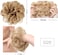 ASUITOFK Messy Bun Hair Piece Thick Updo Scrunchies Synthetic Hair Extensions Ponytail Hair Wig Hairpiece