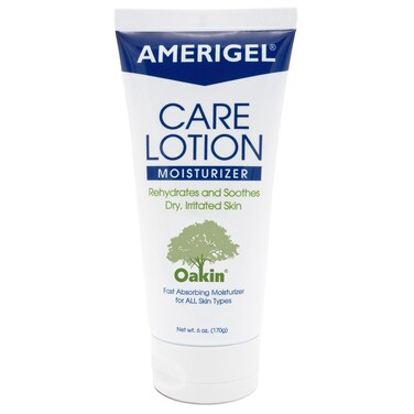 AMERIGEL Care Lotion &ndash; Hypoallergenic Moisturizer - Diabetic Skin Care - Rehydrates and Soothes Dry, Irritated Skin - 6 oz.