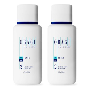 Obagi Nu-Derm Face Toner, Alcohol Free Toner with Witch Hazel and Aloe Vera for Oily Skin or Dry Skin Types 6.7 Fl Oz