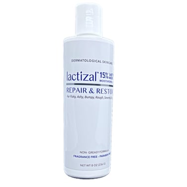 Repair &amp; Restore lotion With 15% Lactic Acid &ndash; 8 oz bottle &ndash; 2-in-1 Intensive Exfoliator and Moisturizer For Extream Dry Skin