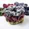 Plaid Hair Scrunchies, 7 PCS Mulberry Silk Elastic Hair Ties, Large Hair Ties, Strong Elastic Hair Bobbles for Ponytail Holder