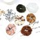 Pack of 6 Faux Ru Furry Scrunchies, Fur Hair Bands Wristband Hair Rings, Women Girl kid's Faux Fur Fluffy Ball Hair Band Rope, Hair Tie Ponytail Holder Hair Accessories (6PCS-A)