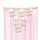 SWACC 7 Pcs Full Head Party Highlights Clip on in Hair Extensions Colored Hair Streak Synthetic Hairpieces (22-Inch Straight, Pink)