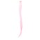 SWACC 12 Pcs Straight One Color Party Highlights Clip on in Hair Extensions Colored Hair Streak Synthetic Hairpieces (Pink)