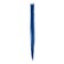 SWACC 12 Pcs Straight One Color Party Highlights Clip on in Hair Extensions Colored Hair Streak Synthetic Hairpieces (Blue)