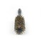 Round Hair Brush with Natural Boar and Nylon Bristles, 2 Inch Diameter Round Hairbrush - Blow Dry, Style, and Curl Hair (16 Rows)
