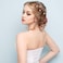 Chris.W 12Pcs Spiral Hair Pins Swirl Hair Twists Coils Hair Clip Accessories for Wedding, Prom, Party and Special Event(Pearl)