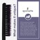 Spornette Boar Bristle Hair Brush for Women &amp; Men - Little Wonder Small Teasing Brush - Create Slick Backs &amp; Volume - Boar &amp; Tourmaline Nylon Bristles for Back Brushing &amp; Combing (Purple)
