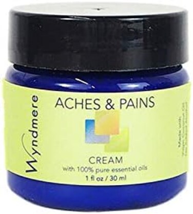 Aches &amp; Pains Cream - Soothe Sore Muscles - Handcrafted with All Natural Ingredients and 100% Pure Essenial Oils - Paraben Free -1oz