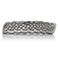 Danforth &ndash; Celtic Knot Barrette Large &ndash; Handcrafted Pewter Celtic Barrettes For Women &ndash; Large French Clip &ndash; Thick Hair Friendly &ndash; 3 &frac12;&rdquo; Long by &frac34;&rdquo; High, Made In USA