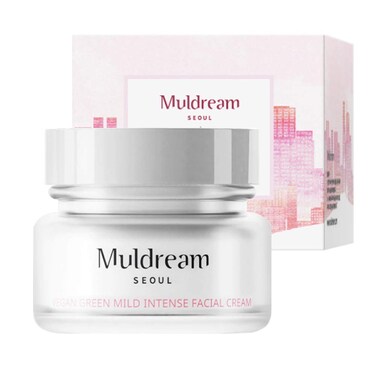 Vegan Green Mild Intense Facial Cream 2.02 Fl oz - SOS Repair Skin Barrier Solution