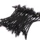 KAMA Human Hair Dreadlocks with Curly End, Natural Human Hair Dreadlocks Curly End0.6cm Thickness 8 Inch (10Strands) Dreadlocks Extensions with Curly End for Black Women Men, Natural Color (8 Inch)