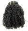 Brazilian Remy Virgin Hair Kinky Curly 3B 3C Natural Color African American Clip In Hair Extensions 120Gram 7Pcs/Set(14")