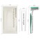 50 Pack 3 Blades Shave Razor kit in Bulk Pivoting Head with Protective Guard 15g Cream Individually Wrapped Paper Bag for Hotel,Airbnb, Homeless,Shelter Camping Travel On The Go