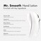 Mr. Smooth Thick Hand Lotion For Men Healing Cream Moisturizer Repairs Dry Cracked Hands and Skin Relief. Hypoallergenic and with Vitamins C, B5, Aloe, and Shea Butter to Last Through Handwashing 5 Oz