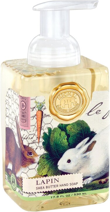 Michel Design Works Foaming Hand Soap, 17.8-Ounce, Lapin