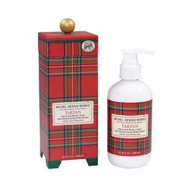 Michel Design Works Hand and Body Lotion, Tartan