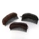 Kopida 2PCS Hair Bun - Invisible False Hair Clip, High Temperature Fiber, Hair Base Bump Styling Tool for Women Girls (Light Brown, Dark Brown)