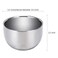 Shaving Stand and Double Stainless Steel Design Shave Soap Bowl - Forms Thick and Foamy Lather Quickly,Unbreakable and Rust Resistant for Smooth Wet Shaving