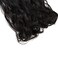S-noilite US Longest 27"/29"/30" Hairpiece 3/4 Full Head One Piece 5 Clips Clip In Hair Extension Super Long Elegant Dress Ready For Christmas Ideal Gift (29"-Curly, natural black)