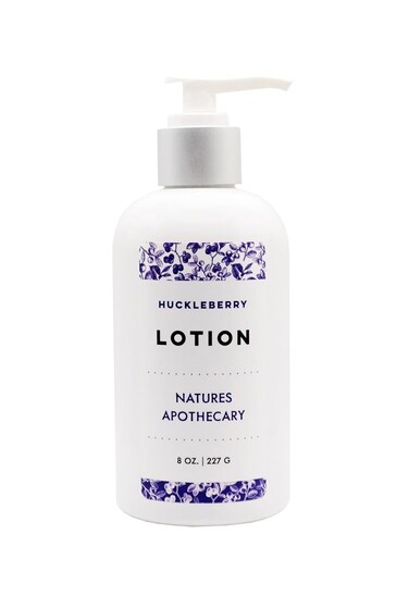 Huckleberry Lotion For Dry Skin   Silky, Nourished, &amp; Hydrated Skin   Hypoallergenic, All-Natural, Plant-Derived, Made in USA