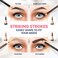 Stylia Waterproof Eyebrow Pencils For Women &ndash; Long-Lasting Microblading Supplies Brow Pencil, Perfect for Eyebrow Shaper, Filling &amp; Defining Natural-Looking Brow - (12PC in 5 Colors)