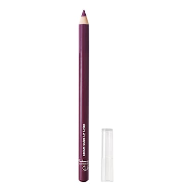 e.l.f. Cream Glide Lip Liner, Highly-Pigmented Pencil For Shaping &amp; Sculpting Lips, Semi-Matte Finish, Vegan &amp; Cruelty-Free, Plum &amp; Get It