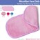 Makeup Remover Cloth Clean Towel, Reusable Facial Cleansing Towel - Chemical Free, Remove Makeup Instantly with Just Water - Money-back Satisfaction Guaranty (1 Pink)