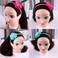 WANYU 10 Pcs Flower Bow Headbands For Girls,Toddler Headbands Chiffon Floral Kids Hair Bands Sparkle Cute 3.5 inch Bow Headpiece-Diademas Para Ni&ntilde;as1