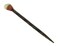 Natural Tumbled Healing Gemstone Crystal Chonta Wooden Hair Stick Long Pin for Buns Womens Fashion Handmade Gifts Boho Reiki Accessories (Yellow Citrine)