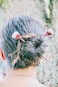Natural Tumbled Healing Gemstone Crystal Chonta Wooden Hair Stick Long Pin for Buns Womens Fashion Handmade Gifts Boho Reiki Accessories (Green Malachite)