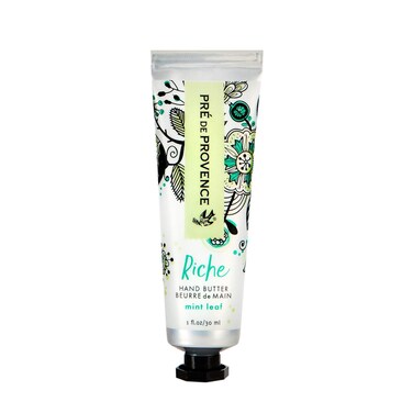 Pre de Provence Riche Collection Hand Butter, Mint Leaf, 1 Count (Pack of 1)