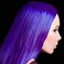 MANIC PANIC Ultra Violet Purple Halloween Costume Hair Color Spray - (Amplified) - Temporary Deep Blue Violet Hair Dye - Sprays On Instantly &amp; Washes Out (3.4oz) - Vegan Hair Dye For Adults &amp; Kids