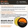 Beard Patrol Beard Balm for Men - Grooming Treatment with Argan Oil, Shea Butter, &amp; Cocoa Butter Strengthens &amp; Softens Beards &amp; Mustaches - Lemongrass Scent Leave-in Conditioner Wax