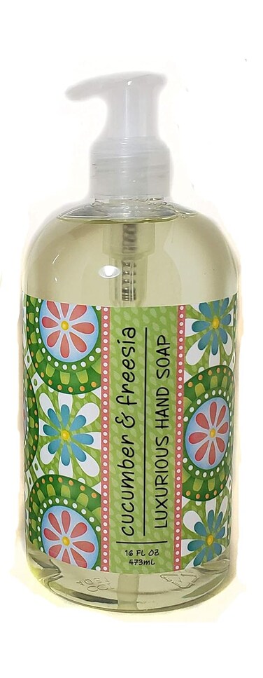 Greenwich Bay Trading Company Garden Collection: Cucumber Freesia (Hand Soap)