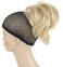 Lydell Adjustable Messy Style Ponytail Hair Extension Synthetic Hairpiece with Jaw Claw (26 Bright Golden Blonde)
