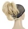 Lydell Adjustable Messy Style Ponytail Hair Extension Synthetic Hairpiece with Jaw Claw (26 Bright Golden Blonde)