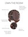 GABOR Own The Room Long Layered Mid-Length Wig, Easy to Care For Designer Series by Hairuwear, Average Cap Size, GF9-24SS Iced Cafe Latte
