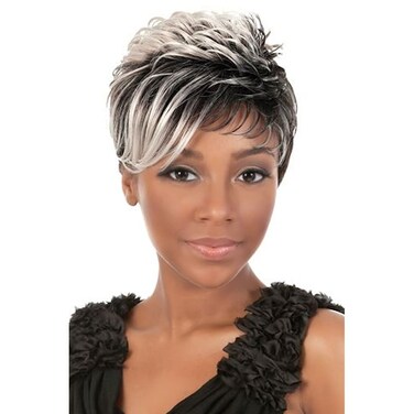 Motown Tress (Aqua) - Synthetic Full Wig in RT4_27