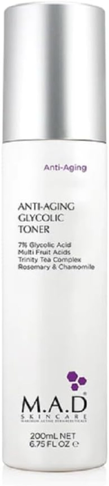 M.A.D Skincare Anti-Aging Glycolic Toner w/Multi Fruit Acids