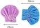 2 Pcs Microfiber Hair Drying Towels, Ultra Absorbent Hair Drying Cap Bowknot Hair Turban Towel for Women Adults or Girls to Dry Hair, Multicolour