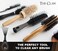 Bossman THE CLAW Hair Brush Cleaner Tool (3-Inch) &ndash; Black Cleaning Rake for Boar Bristle, Wave &amp; Plastic Brushes and Combs &ndash; Pet Brush Cleaner