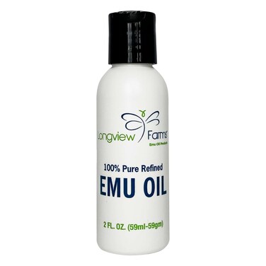 Emu Oil - Hair and Body Oil - 100% Pure &amp; Refined Emu Oil   Organic Emu Oil for Skin &amp; Hair Care   Premium Quality Hydration &amp; Nourishment   2 Fl. Oz