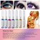 Temporary Hair Color Mascara Washable Hair Dye Stick Non-toxic Instant Hair Chalk Dye for Girls Women (White+Silver gray)