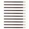 Yishenyishi Pack of 10 Curved Jumbo Bobby Pins,Hair Clips (Brown-10pcs)