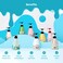 WELCOS KWAILNARA Green Tea Milk Body Lotion &amp; Body Wash Set &ndash; Soothing &amp; Refreshing Korean Skincare Set with Green Tea Extract, 560 g / 19.75 oz Each